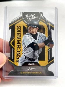 2019 Panini Leather & Lumber Benchmarks Ichiro Suzuki #B-17 HOF! MARINERS!!! - Picture 1 of 2