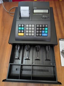 Royal 210DX Thermodruck elektronische Registrierkasse mit Schublade zweimal benutzt ohne Schlüssel - Bild 1 von 11