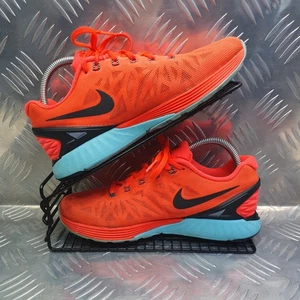 Nike LunarGlide 6 Bright Red Womens UK Size 5 Running/Gym Trainers (R) - Picture 1 of 12