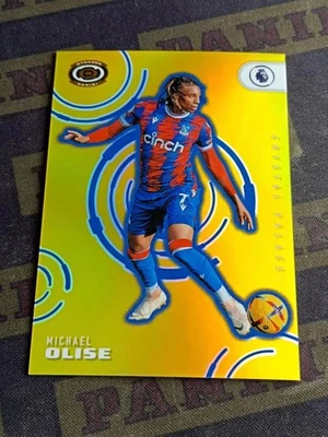 2022-23 Panini Chronicles Dynagon Michael Olise Gold 8/10 Crystal Palace France - Image 1 of 2
