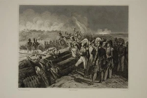 Prise du TROCADERO Espagne 1823, Roi Ferdinand VII, d'ap.tableau de P. DELAROCHE - Picture 1 of 1
