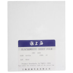 Shanghai GP3 4x5 5x7 8x10 ISO 100 B&W Film 25pcs Acid-Free Archival Storage Page