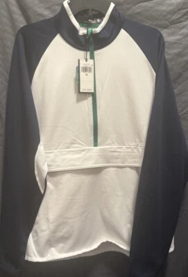 RLX Ralph Lauren Golf Mens Luxury Jersey 1/2 Zip Pullover White Size XL NWT $168 - Image 1 of 4