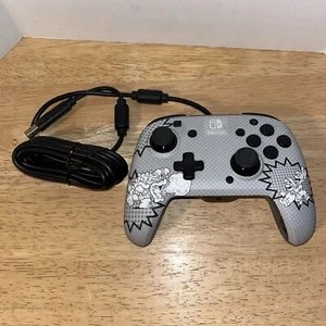 PDP Gaming Nintendo Switch Controller Wired. Gray Mario, Luigi, & Bowser. - Picture 1 of 6