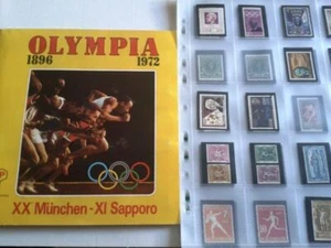 PANINI OLYMPIA 1896/1972 - francobolli / stamp a scelta n.1/90 - removed vg - Foto 1 di 174