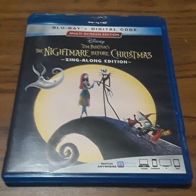 Disney Nightmare Before Christmas Sing-Along Edition Blu-Ray w/ Digital - Image 1 of 2