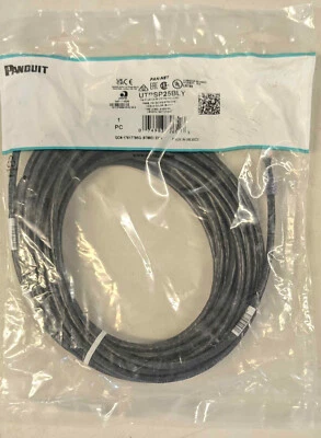 Panduit UTPSP25BLY CAT6 25ft Patch Cable RJ45[m] - RJ45[m] - Image 1 of 4