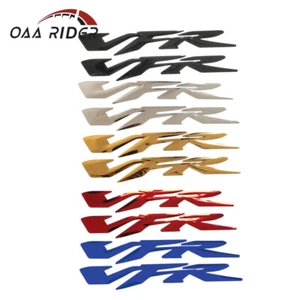 2x Logo 3D Fairing Tank Emblem Decal Stickers For Honda VFR 400 700 750 800 1200 - Picture 1 of 8