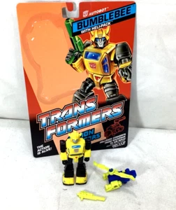 1989 Vintage G1 Transformers Action Masters Bumblebee Complete Cardback FREESHIP - Picture 1 of 5