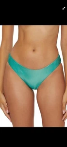 $64 Becca Women's Black Hipster Bikini Bottom Swimwear Size M - Picture 1 of 1