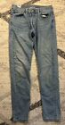 Levi's 512 Men?S Slim Taper Jeans 32X34 Blue Light Wash Denim Casual Outdoor