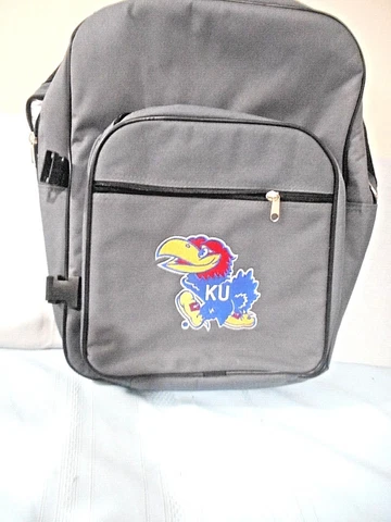 University of Kansas "Jayhawks "Backpack Grey Plastic Lining Cover