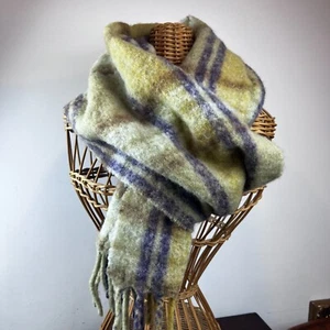 Bufanda flecos Aritzia Wilfred Free a cuadros mezcla de lana - Imagen 1 de 9