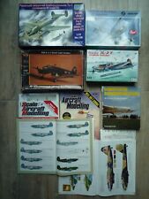 1:72 Modellbau , 4x sowjetische Flugzeuge 2.WK +Buch +4x SAM-Hefte