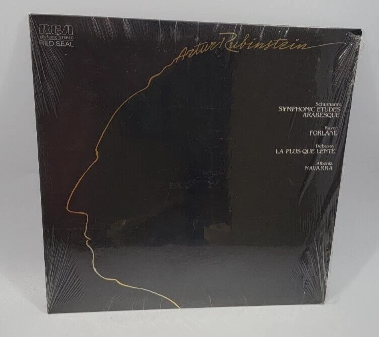 RCA RED SEAL 1981 Schumann Ravel Debussy RUBINSTEIN Solo Piano ARL1-3850