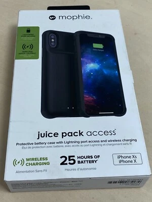 Genuine Mophie iPhone X/XS Juice Pack Wireless Qi Charging Battery Case - Image 1 of 4