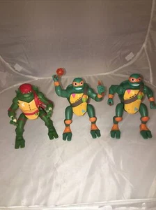 2018 ViaCom Playmates TMN Lote de 3 Figuras Rafael Miguel Ángel Caja C8 - Imagen 1 de 12