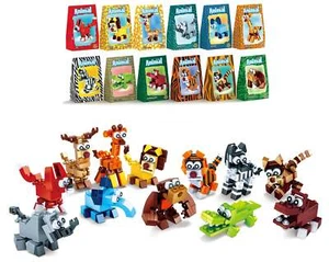 Jungle Animal Building Block Brick Kit - Picture 1 of 1
