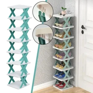 Shoes Rack Storage Organizer Detachable Household Rack Multi Layer Shelf Cabinet - Picture 1 of 21