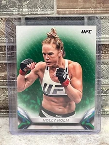 HOLLY HOLM ~ 2018 Topps UFC Knockout #41 Green Parallel 158/199 PWE - Bild 1 von 2