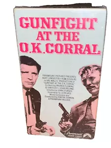 NEW SEALED!! Gunfight At The OK Corral VHS 1979 - Picture 1 of 1