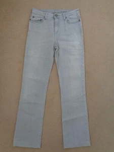 VOTRE NOM PALE GREY STRAIGHT LEG JEANS - SIZE 12 (40) - Picture 1 of 6