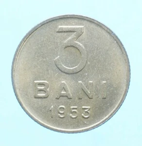 ROMANIA 3 BANI 1953 MONETE DA COLLEZIONE NUMISMATICA CURRENCY EUROPA - Foto 1 di 2