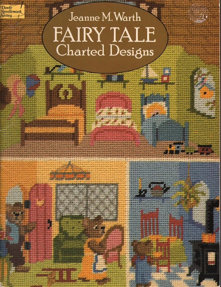 Fairy Tale Charted Designs Jeanne Warth for Needlepoint Counted X Knit Crochet - Image 1 of 1
