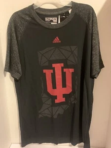 University of Indiana Adidas Ultimate Tee Unisex Medium Brand New W/Tags - Picture 1 of 4