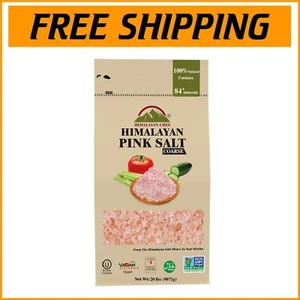 Natural Coarse Grain Himalayan Pink Salt - 20 lb Resealable Pack for Cooking - Picture 1 of 11