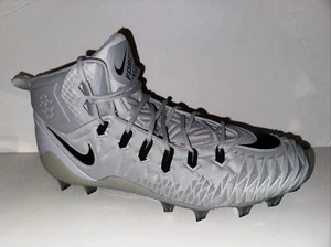 Nike Größe 18 US Force Savage Pro TD Fußballstollen grau schwarz 918346-001 Sneake - Bild 1 von 8