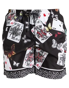 NWT $790 DOLCE & GABBANA Black Men's Lux Swim Shorts US M / IT 5 (+ travel bag) - Picture 1 of 7