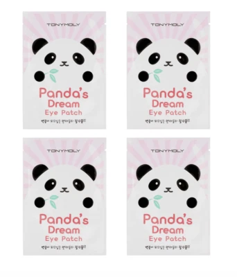 Tony moly Panda's Dream Eye Patch 4 pcs + 1 sample US Seller