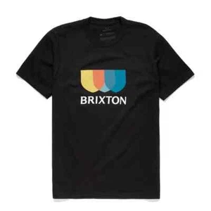 Brixton "Alton II" Short Sleeve Tee (Black) Herren Grafik T-Shirt - Bild 1 von 1