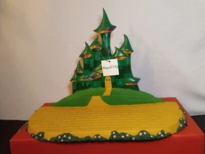 "RARO Soporte de Exhibición Mago de Oz CIUDAD ESMERALDA ""HADAS DE OZ"" Colección Hamilton - Imagen 1 de 12