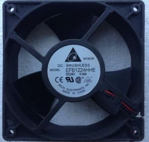 Delta EFB1224HHE 24V 0.30A 3-wire 2-wire inverter cooling fan - Picture 1 of 1