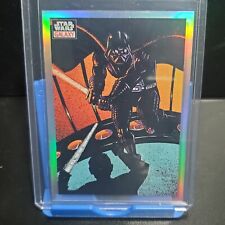 2023 Topps Chrome Star Wars Galaxy Carbonite Chamber Duel #22 Refractor 