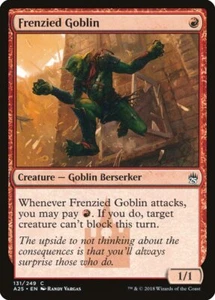 1x Frenzied Goblin - NM MTG Foil -  Masters 25 - Bild 1 von 1