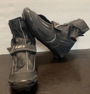 Zapatos de bicicleta de carretera Louis Garneau Glacier para hombre negros talla 8,5 Foto 1 de 4