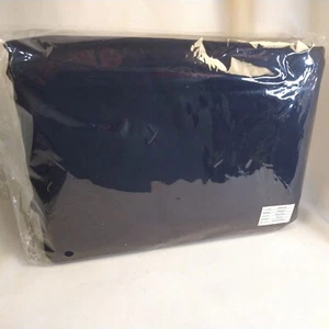 Navy Blue 120 inch Round Polyester Tablecloth for 5Foot Table Wedding Decoration - Picture 1 of 4