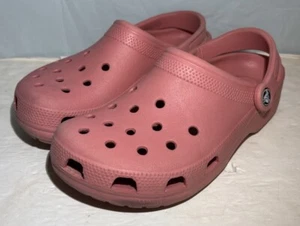 Crocs Classic Clog rosa Damengröße 8 Herrengröße 6 bequeme Schuhe - Bild 1 von 7