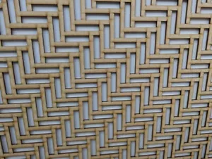 Holzgitter 6mm stark MDF Dekorplatte für Heizkörperabdeckungen, GP09 Muster - Bild 1 von 8