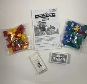 Monopoly Jr 2005 Replacement Pieces Parts For The Amusement Park Edition NEW - Picture 1 of 8