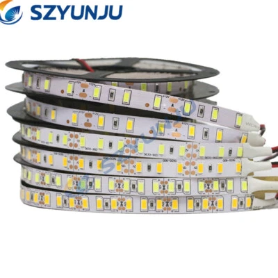 DC12V 0.5m-5m 5630 60led/m 120led/m LED Light Strip Flexible Ribbon  lamp - Image 1 of 4