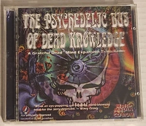 Grateful Dead - Psychedelic Bus Of Dead Knowledge CD ROM Trivia Game Lenticular - Picture 1 of 3