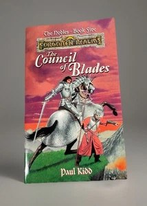 Forgotten Realms Council Of Blades The Nobles Book 5 1st Print 1996 Kidd PB TSR - Picture 1 of 9