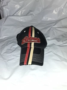 Houston Astros MLB Vintage Baseballmütze gestreift rot und weiß - Bild 1 von 3