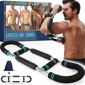 Twister Arm Trainer, Adjustable 40-100lb Resistance, Portable Chest & Arm Exe... - Picture 1 of 7