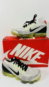 Zapato para correr Nike Air VaporMax Flyknit 3 para hombre talla 9 AJ6900-100 neón - Imagen 1 de 10