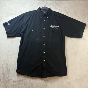 Vintage 90s Dale Earnhardt Remington Arms Nascar Button Up Short Sleeve Shirt Gr. M - Bild 1 von 9